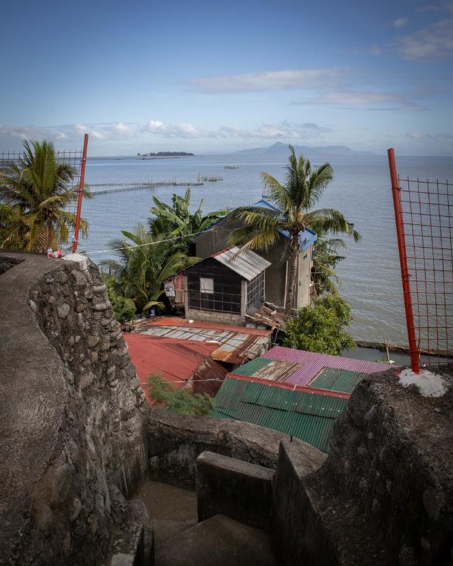 Stairs on Laguna de Bay