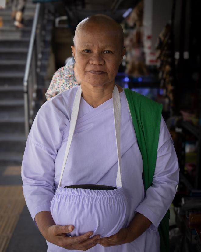 Buddhist nun