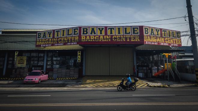 A tile store at Bay, Laguna